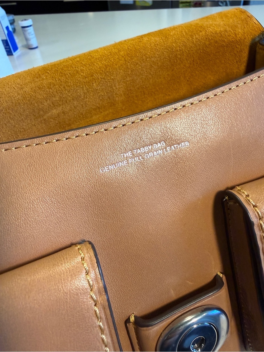 COACH - Cargo Soft Tabby in Light Honey Brown with Silver Hardware - Picture 11 of 14